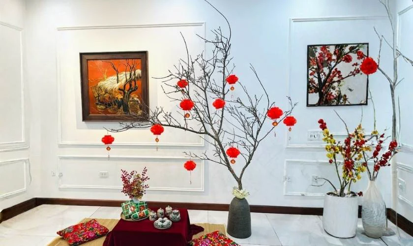 Mẫu hoa chưng Tết Bính Ngọ siêu xinh