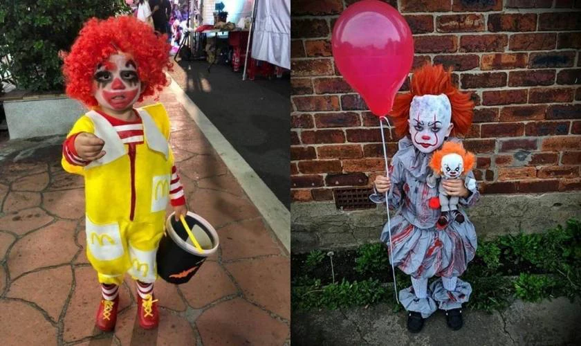 Hóa trang Halloween cho bé