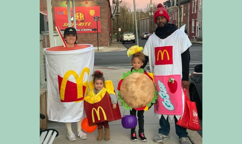 Hóa trang Halloween cho bé chủ đề đồ ăn