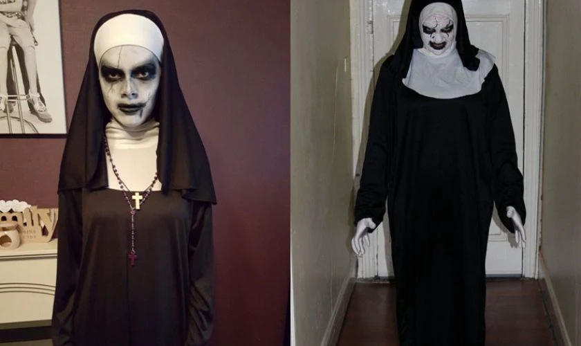 Hóa trang Halloween thành ma