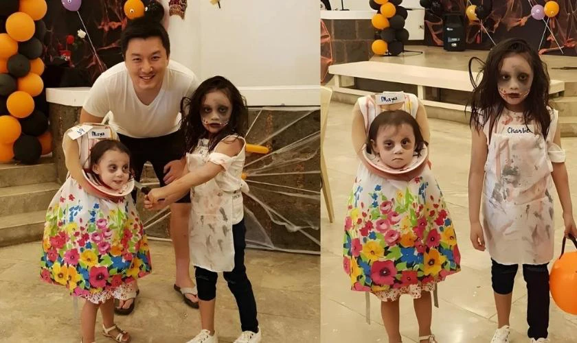 Lưu ý khi hóa trang Halloween cho bé