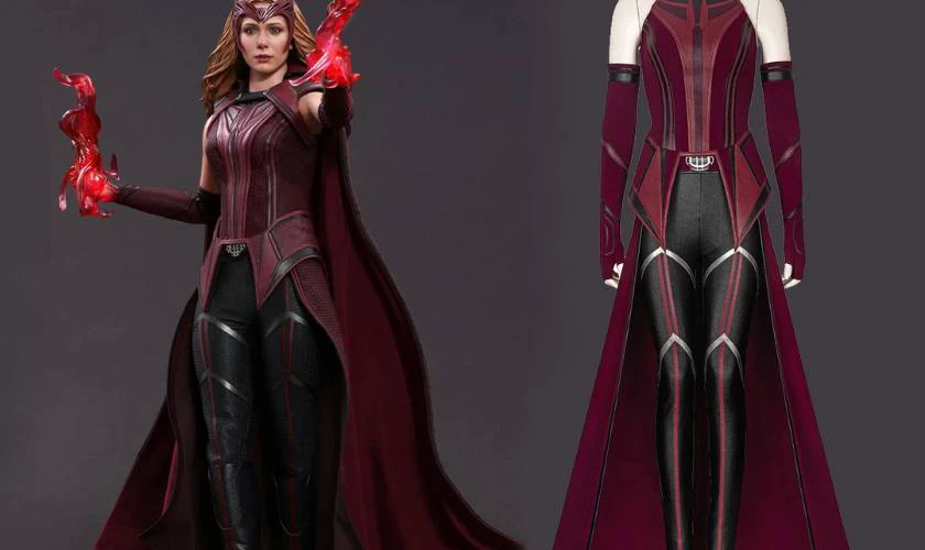 Hóa trang phù thủy Halloween Scarlet Witch
