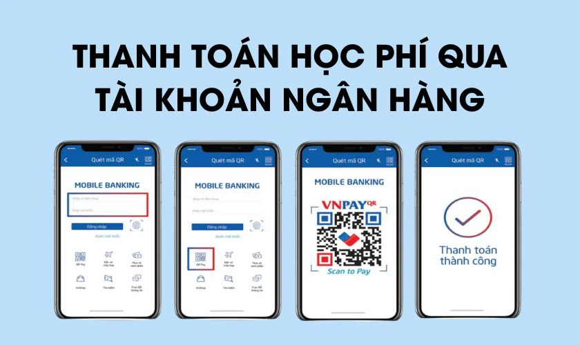 Cách đóng học phí Đại học Công Đoàn online