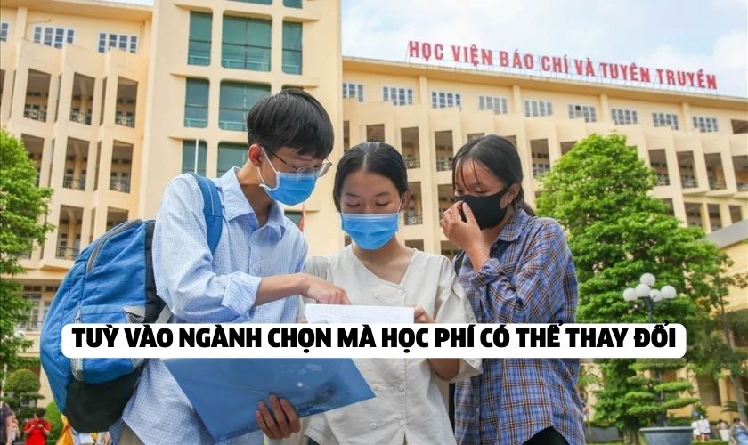 Các yếu tố ảnh hưởng đến học phí Học viện Báo chí và Tuyên truyền