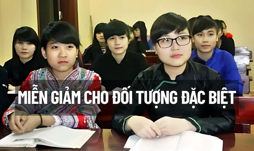 Miễn giảm cho đối tượng đặc biệt