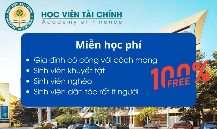 Học viện Tài chính có chính sách miễn học phí cho sinh viên khó khăn