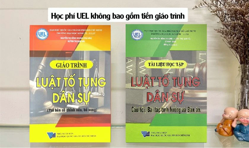 Học phí UEL chỉ bao gồm chi phí đào tạo chính thức cho số tín chỉ đã đăng ký