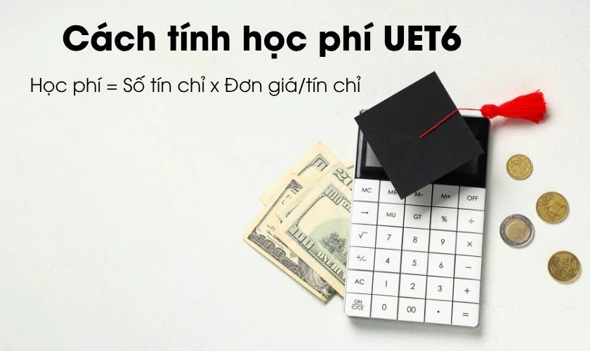 Cách tính học phí UET 2026