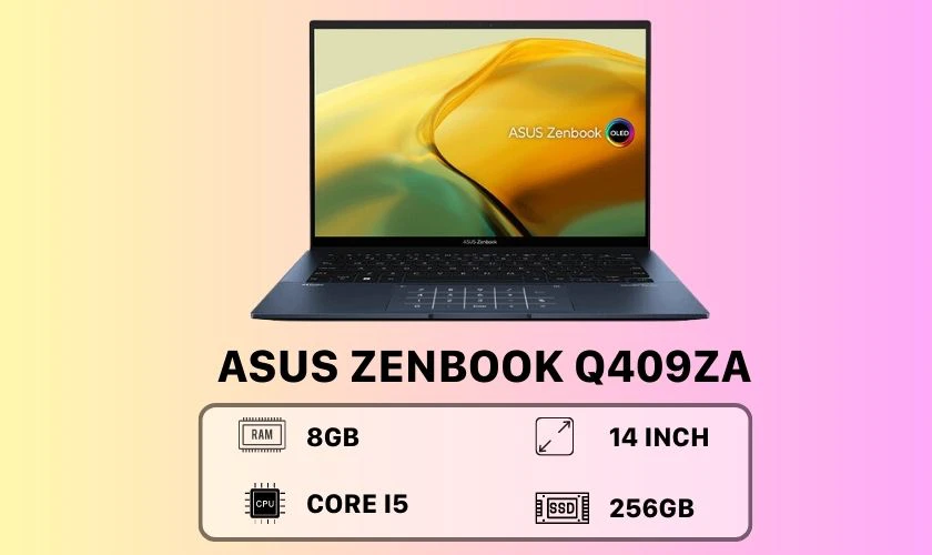 Laptop Asus ZenBook cho sinh viên báo chí