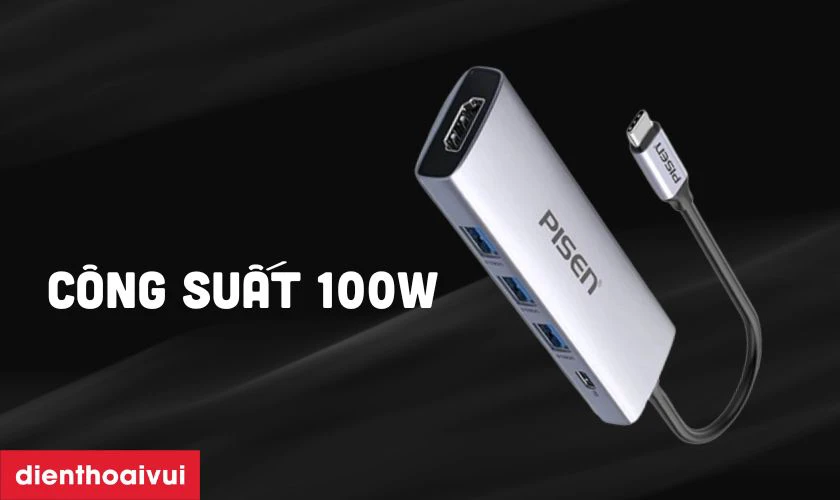 Công suất 100W tối ưu