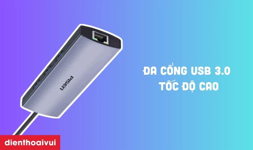 Đa cổng USB 3.0 tốc độ cao