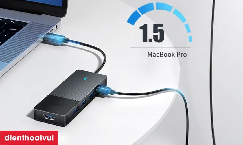 Lưu ý chọn và sử dụng Hub chuyển đổi Pisen Type-C NJ - TC04 5 IN 1 an toàn