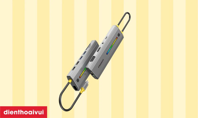 Chất liệu vỏ hợp kim nhôm, bảo vệ và ổn định nguồn