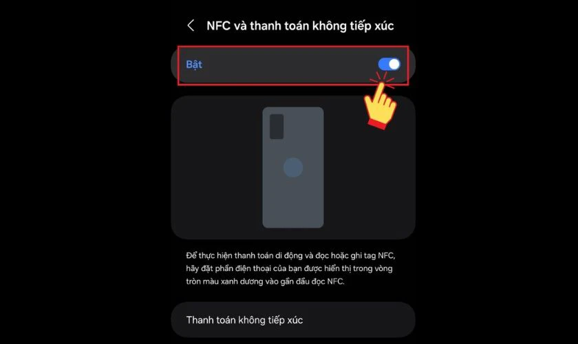 Hướng dẫn bật/tắt NFC trên Samsung chi tiết hiệu quả