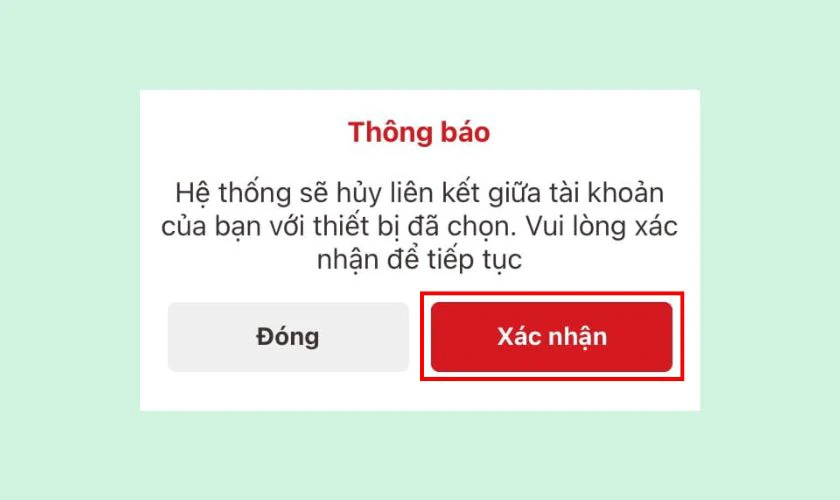 Hủy liên kết thiết bị cũ VNeID để làm gì