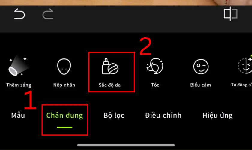 Cách chỉnh trắng da trên Hypic