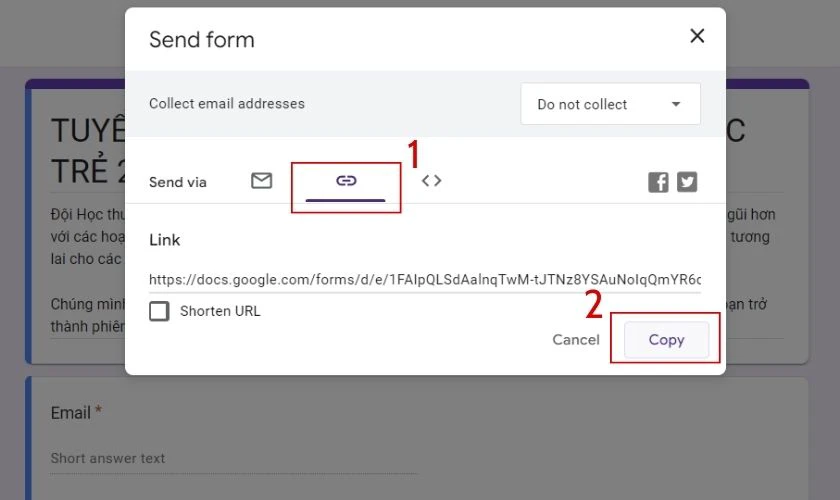 Cách tích hợp Google Forms vào WordPress