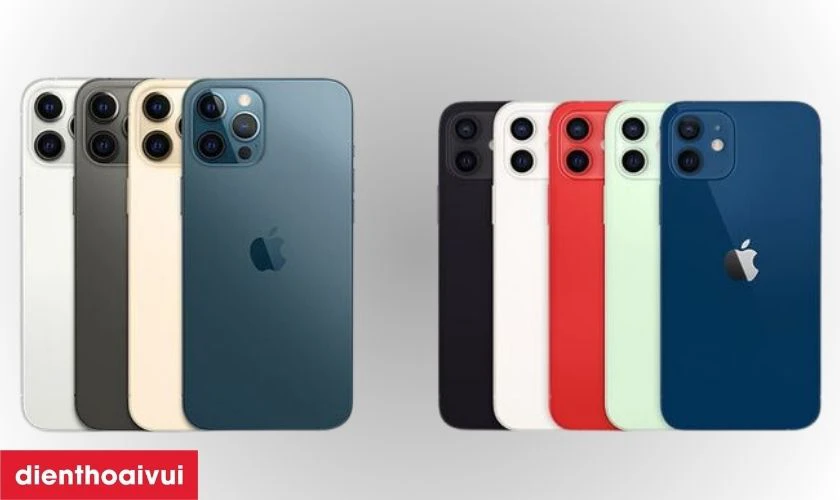 Series iPhone 12 có mấy màu? 