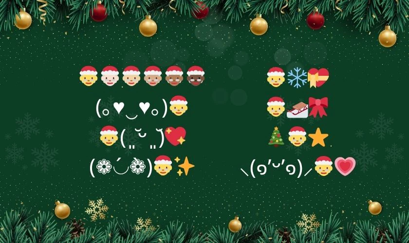 Icon bà già Noel đẹp, cute