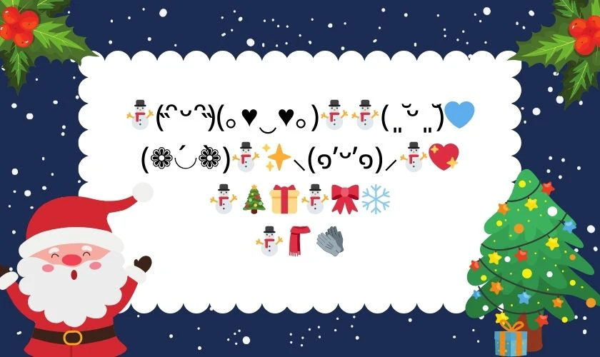 Icon Noel người tuyết đáng yêu