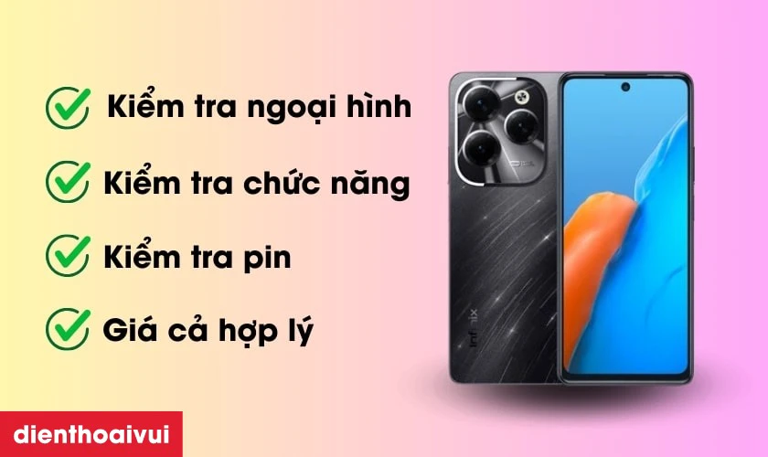 Những lưu ý khi mua Infinix Hot 40 Pro Free Fire 8GB 256GB - Cũ Đẹp