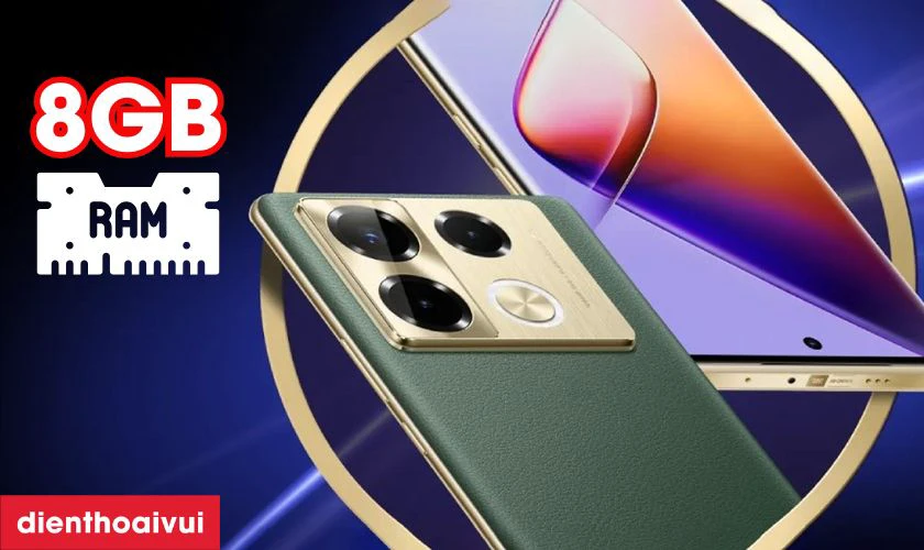 Hiệu năng ổn định với RAM 8GB và chip Helio G99