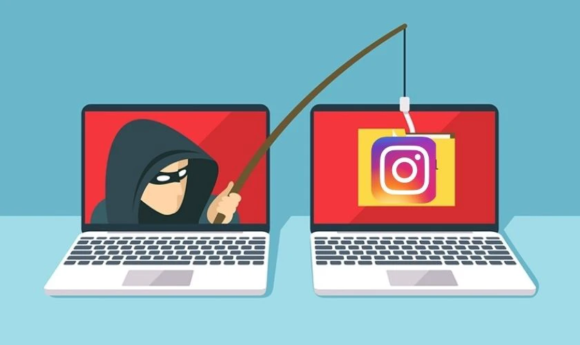Tài khoản bị khóa hoặc hack khiến Instagram bị lỗi không đăng nhập được