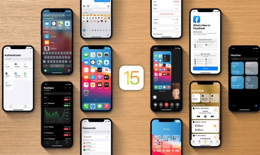 Hầu hết c&aacute;c iPhone đều hỗ trợ cập nhật iOS 15