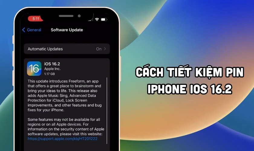 Cách tiết kiệm pin iPhone hiệu quả