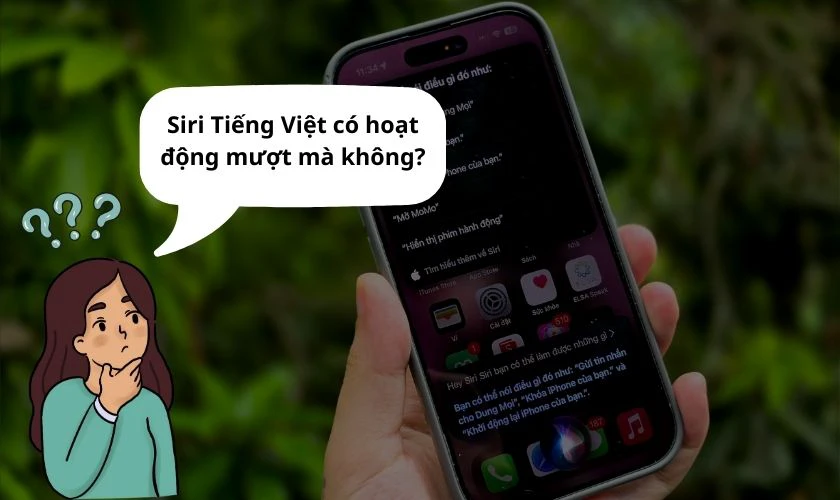 Siri Tiếng Việt có hoạt động mượt mà không?