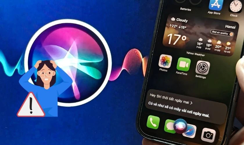 Siri Tiếng Việt có lỗi không?