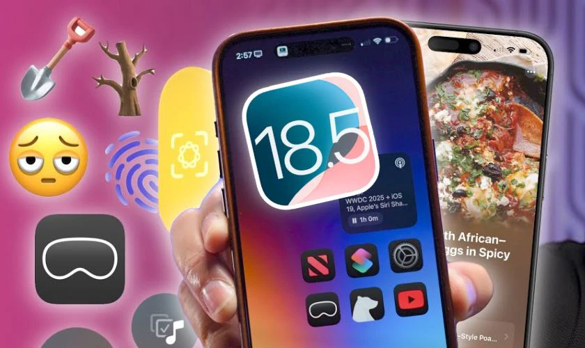 Cách sử dụng iOS 18.5 emoji không cần cập nhật