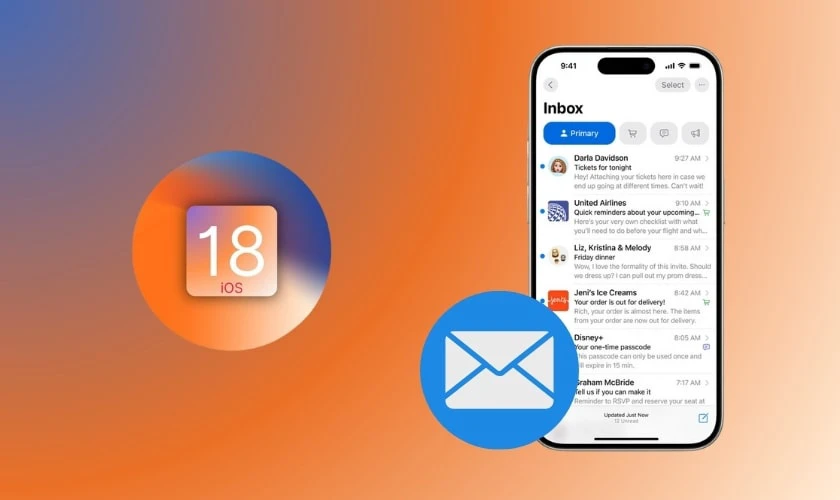 Quản lý hộp thư qua Mail dễ dàng hơn