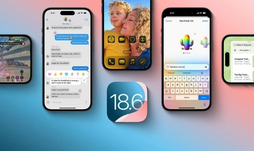 Giao diện iOS 18.6 không thay đổi có đáng để cập nhật?