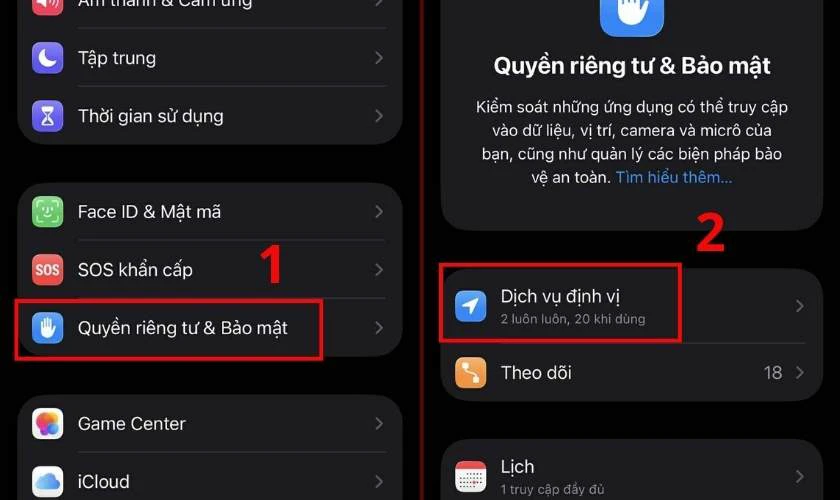 Tắt định vị GPS khi không cần thiết
