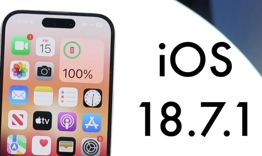 iOS 18.7.1 khi nào ra mắt?