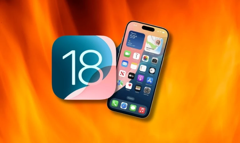 iOS 18.7 nóng máy