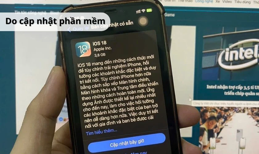 Nguyên nhân iOS 18 không gõ được tiếng Việt