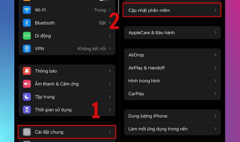 Cách cập nhật iOS 19 đơn giản