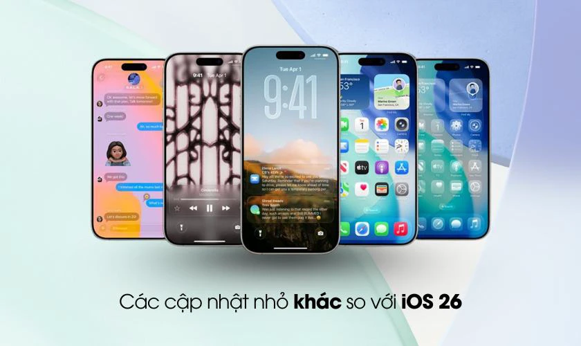 iOS 26.1 có gì mới so với iOS 26