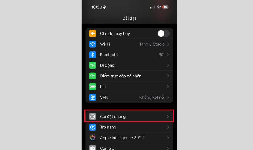 Cách cập nhật iOS 26.1 - Bước 2