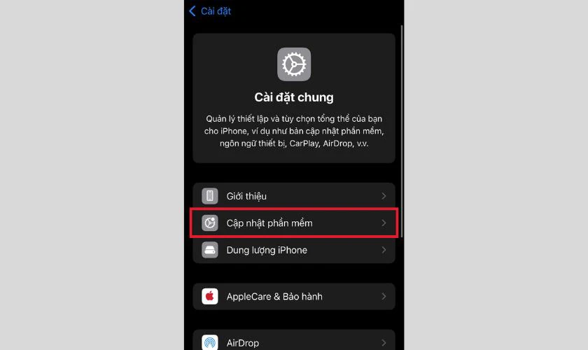 Cách cập nhật iOS 26.1 - Bước 3