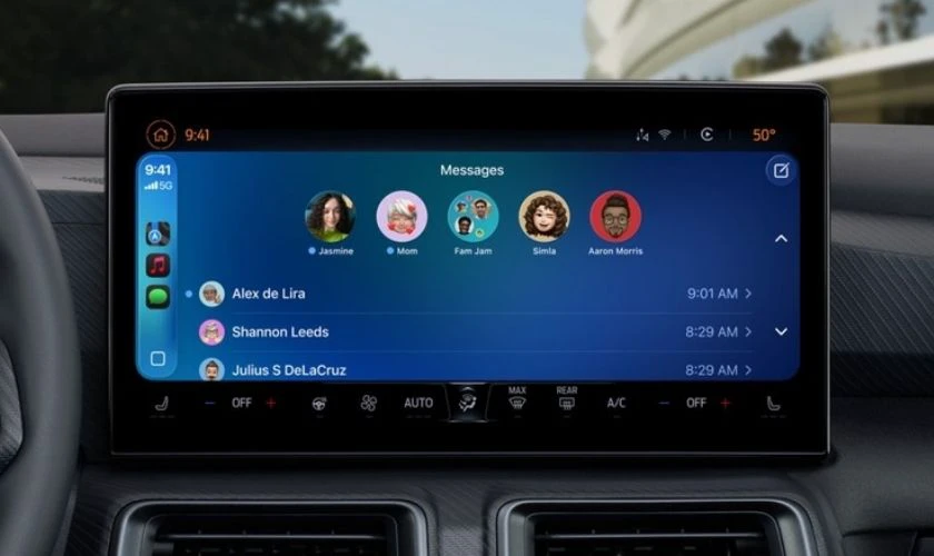 CarPlay hỗ trợ vô hiệu hóa các tin nhắn được ghim trong Messages
