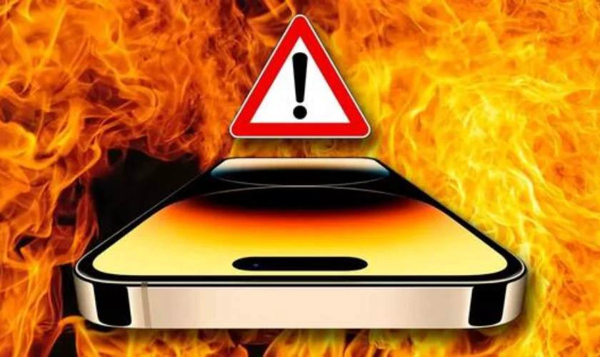 Lỗi nóng máy khi sử dụng