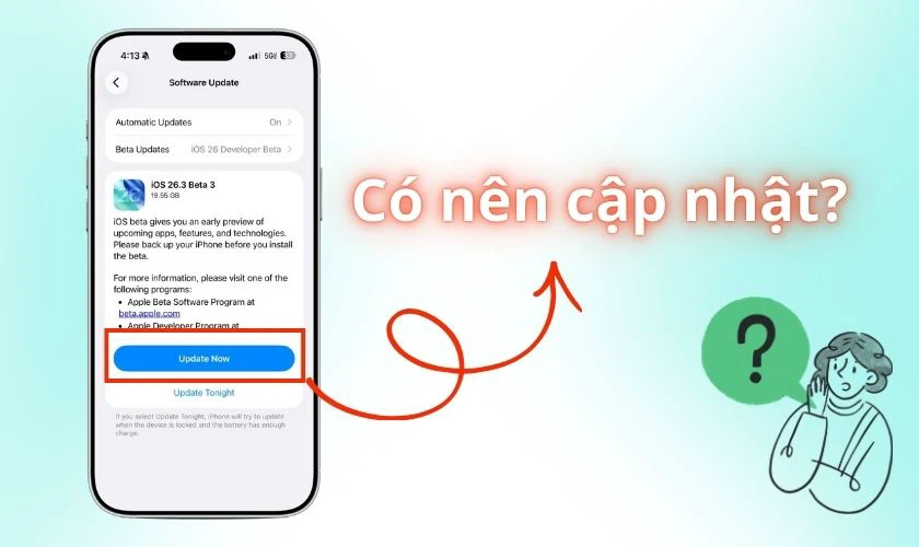 Ios 26.3 Beta 3 Có Gì Mới? Có Nên Cập Nhật Ở Hiện Tại? Có Nên Cập Nhật Ios 26.3 Beta 3 Không?