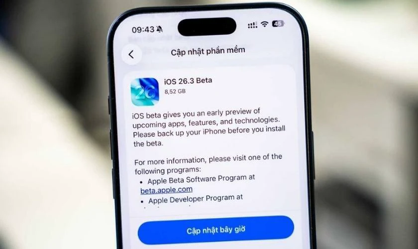 Nguyên nhân iOS 26.3 lỗi trong khi sử dụng