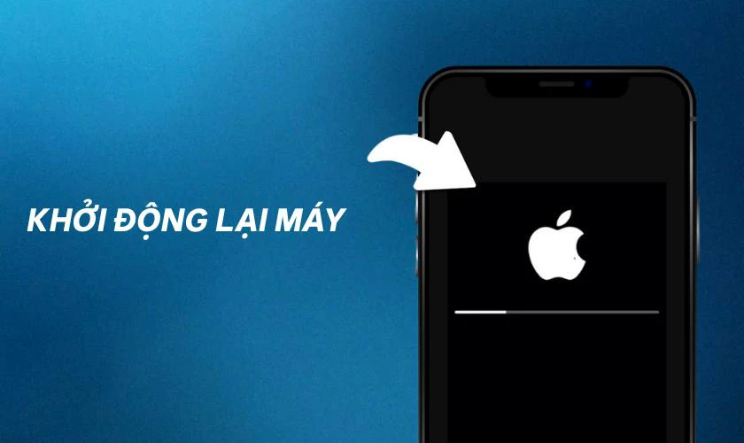 Khởi động lại máy khắc phục lỗi hiệu quả