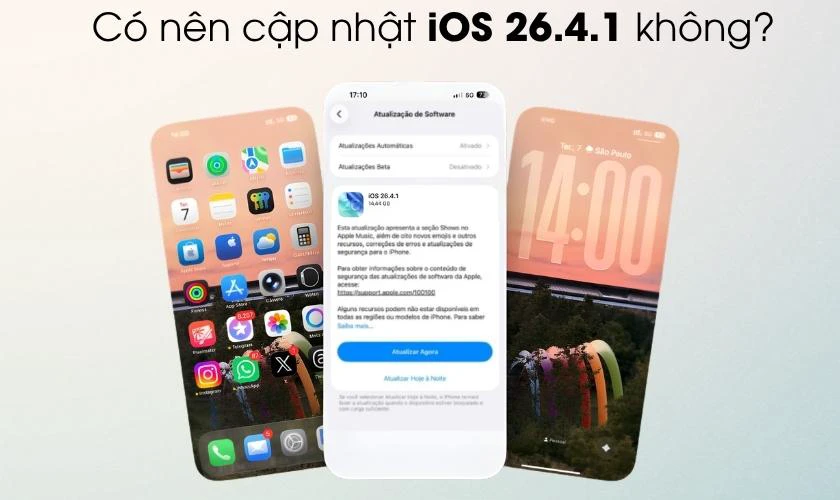 Có nên cập nhật 26.4.1 không
