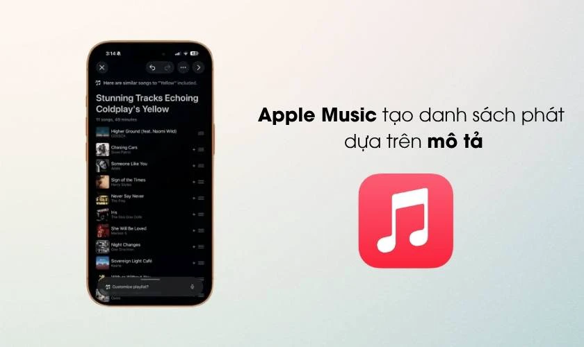 iOS 26.4 có gì mới? Apple Music có thể tạo danh sách phát dựa trên mô tả