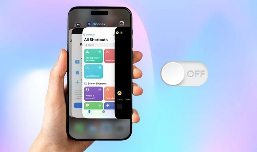 Cách khắc phục iOS 26.4 nóng máy - Tắt ứng dụng chạy nền